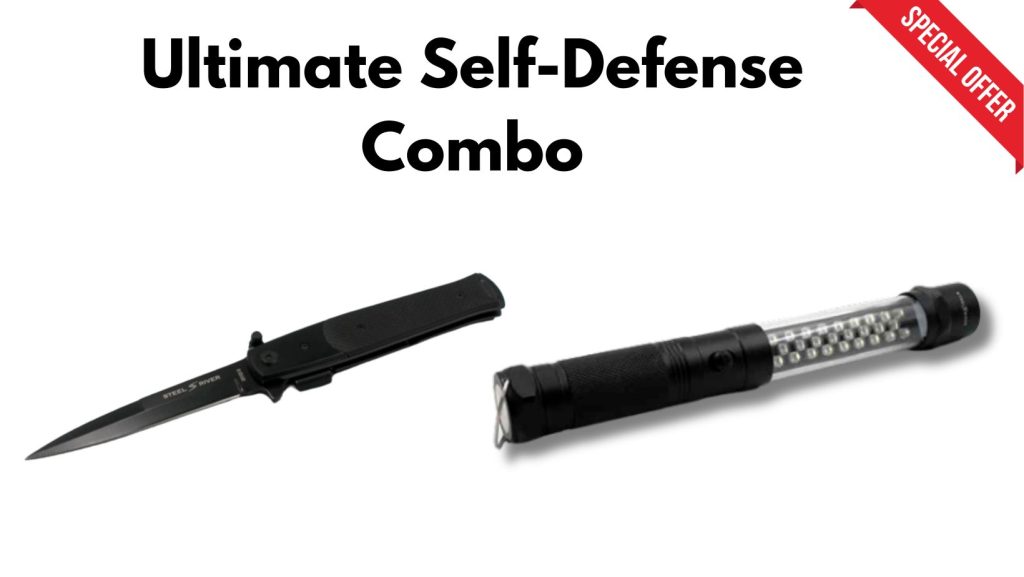 Tactical Matrix Baton Stealth Stiletto EDC The Ultimate Self Defense Set